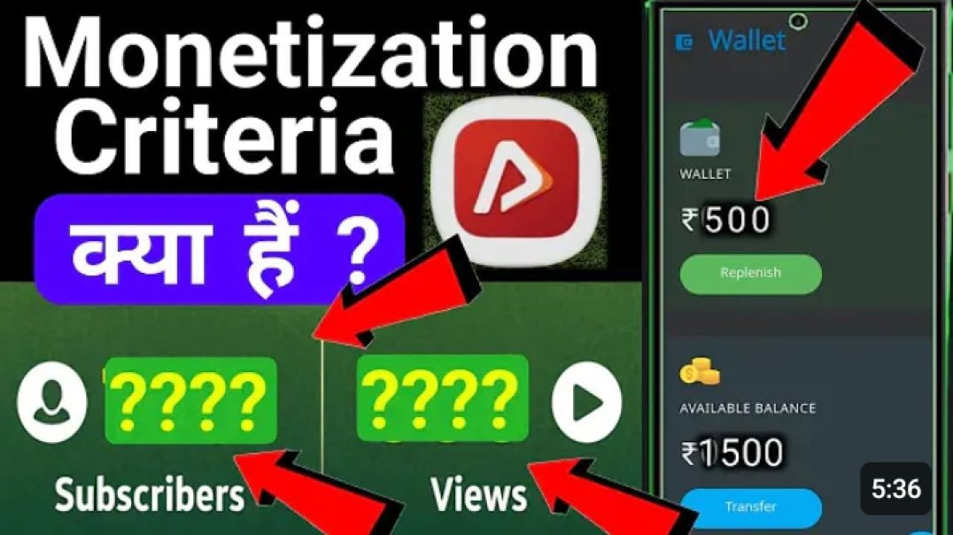 ⁣Apne chenal ko monotize krne ke liye kitne vives or subscribe hona jaruri h ?