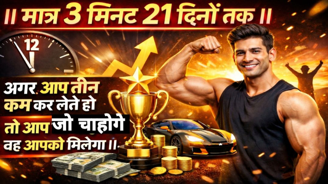 ⁣Subah 3:00 minut Tak sirf yah 21 Dinon Tak yah kam kar lo aap Jo chahoge vah milega