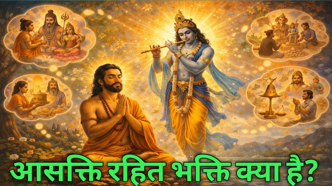 ⁣आसक्ति रहित भक्ति क्या है? ! What is devotion without attachment?
