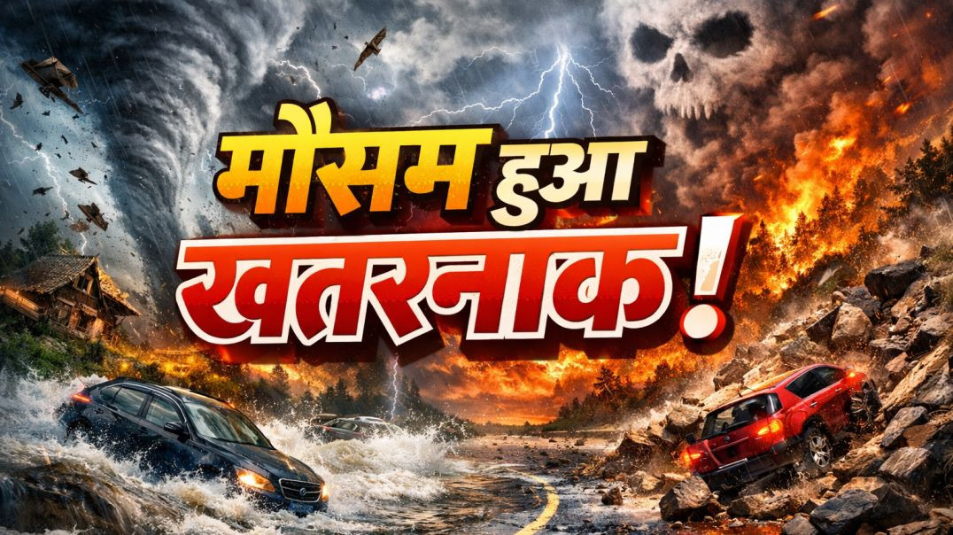 मौसम is very खतरनाक