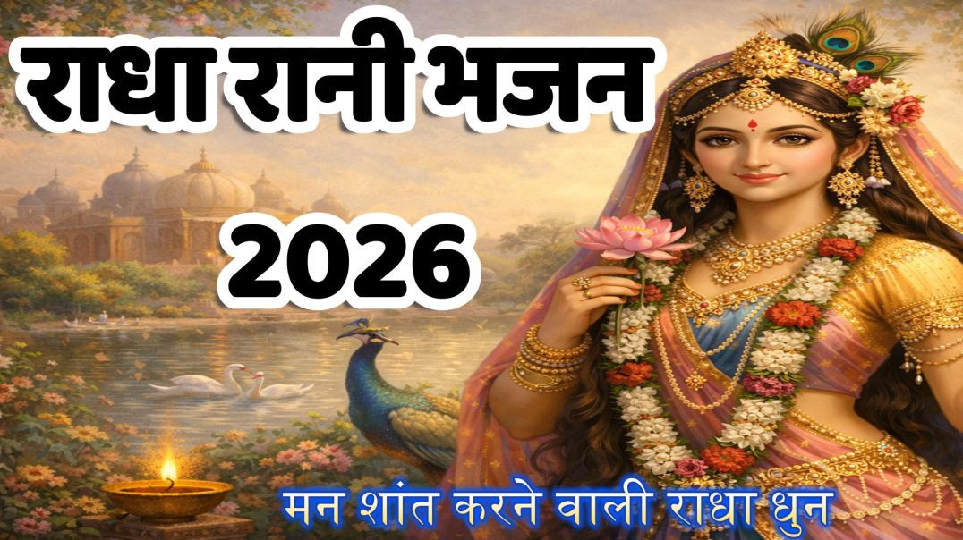 ⁣Radha Radha Dhun /राधा नाम की मधुर धुन /Radha Naam Jaap /most beautiful bhajan of radha rani II