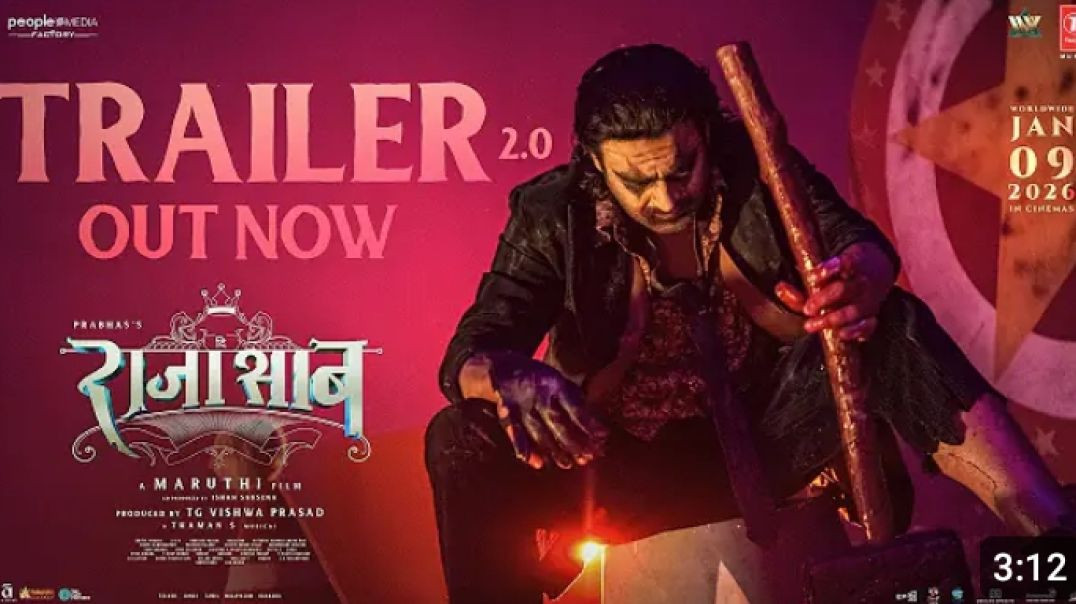 ⁣RAJA SHAB - TRAILER 2026 #PRABHASH#SANJAY DUTT//#new release movie