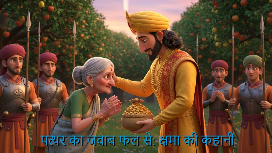 ⁣पत्थर का जवाब फल से: क्षमा की कहानी | Fruit for a Stone: A Tale of Forgiveness