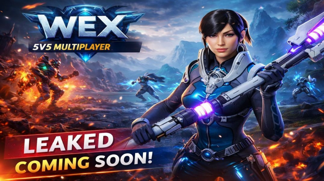 ⁣WEX Mobile Pre-Alpha Details | 5v5 FPS & Character Abilities
