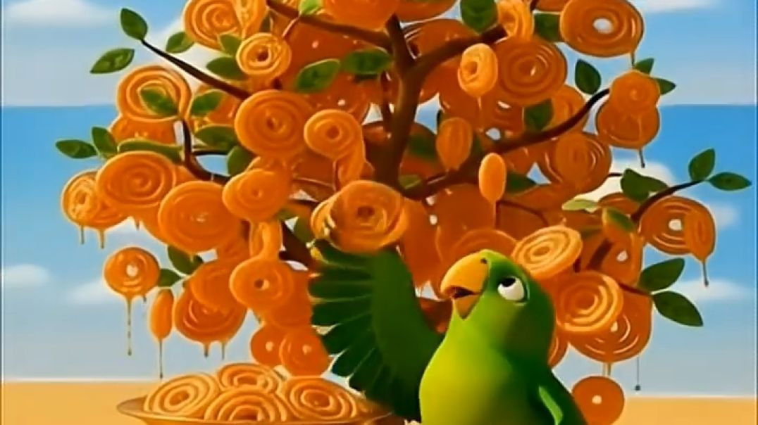 ⁣Parrot or jalebi ki story ka video #shorts #parrot #trendingshorts #jalebi #ai #aishorts