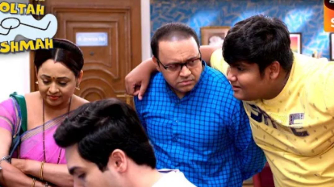 ⁣Ticket Book करने के दौरान क्यों चीड़ गया Bhide? |  Taarak Mehta Ka Ooltah Chashmah | Bhide Ki Comedy