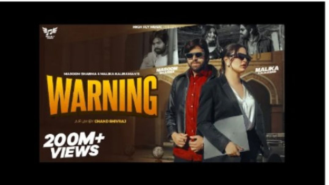 WARNING_Official_Video_Masoom_Sharma_Malika_Kaliraman_Haryanvi_Songs_Haryanavi_2025_480P