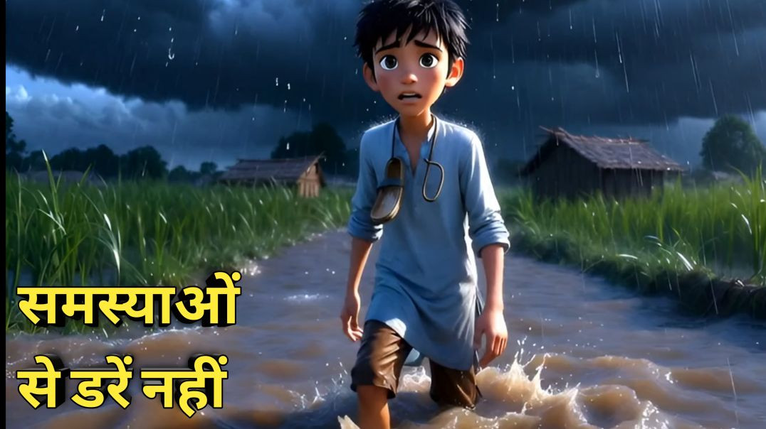 ⁣समस्याओं से डरें नहीं हिंदी कहानी ! Don't be afraid of problems Hindi story