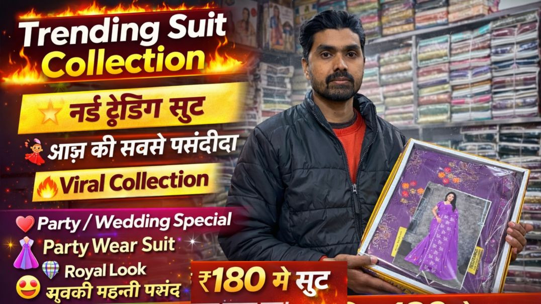 ⁣Suit Wholesale Market Khalilabad market video