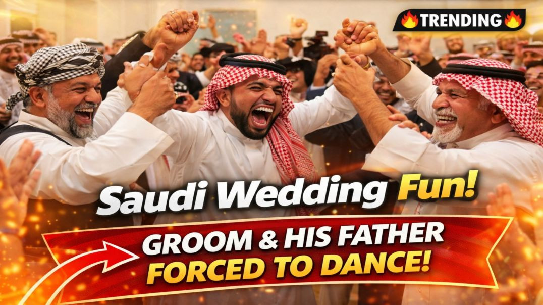 ⁣Saudi Shaadi Mein Full Masti 😂 Dulha Aur Uske Papa Dance Karte Hue