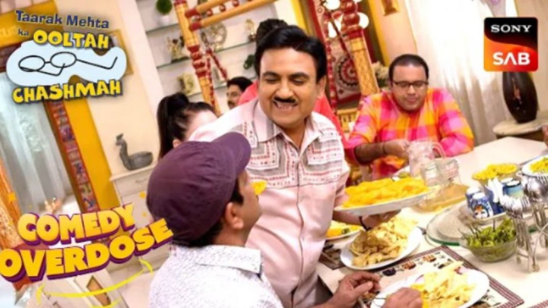 ⁣Gada House में सजी चटपटे नाश्ते की महफ़िल |  Taarak Mehta Ka Ooltah Chashmah |  Comedy Overdose