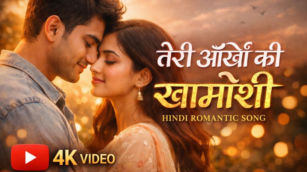 ⁣तेरी आंखों की खामोशी । New Hindi Love song ❤️