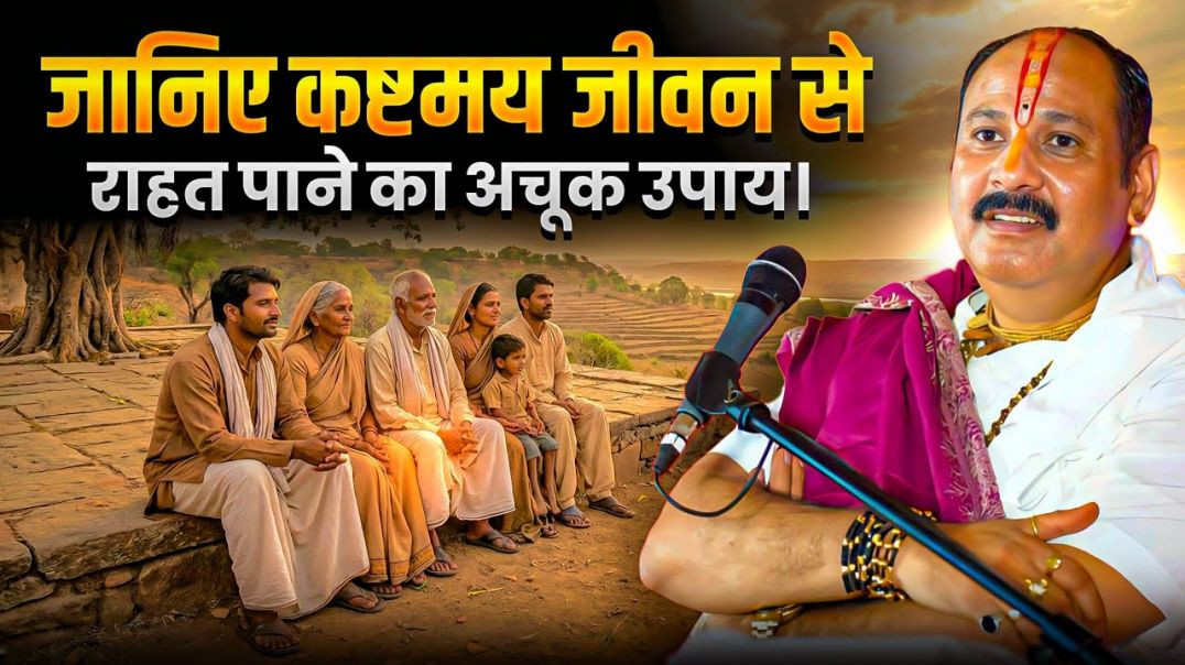 ⁣जानिए कष्टमय जीवन से राहत पाने का अचूक उपाय प्रदीप मिश्रा सीहोर वाले