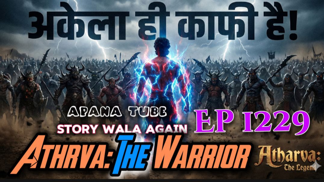 ⁣Athrva: The Warrior | New Ep 1229 | Hindi Audio Novel Story | @StoryWala