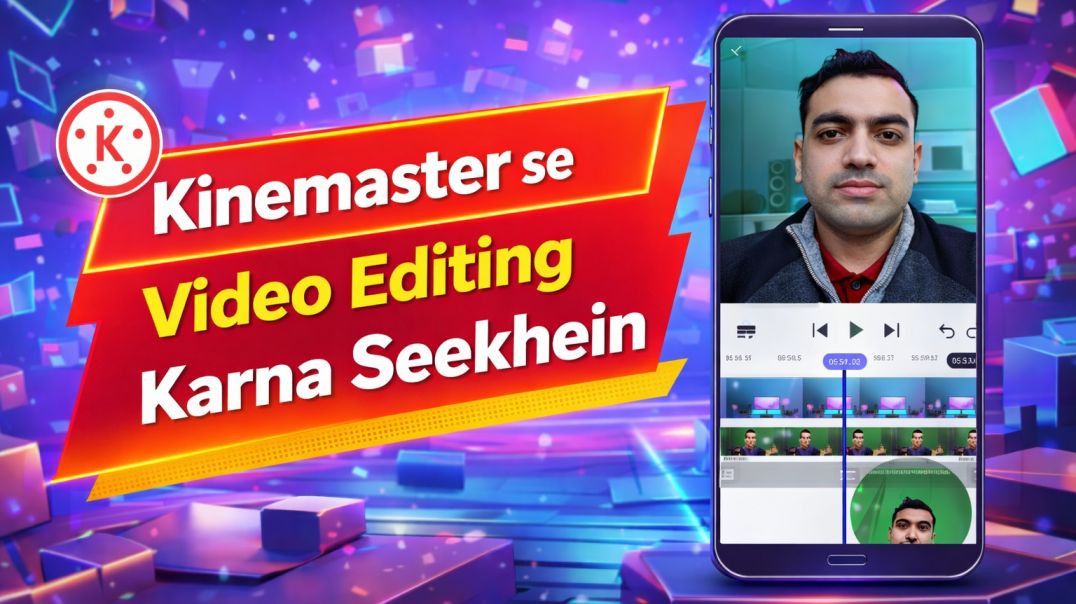 ⁣Kinemaster se video editing kaise kare