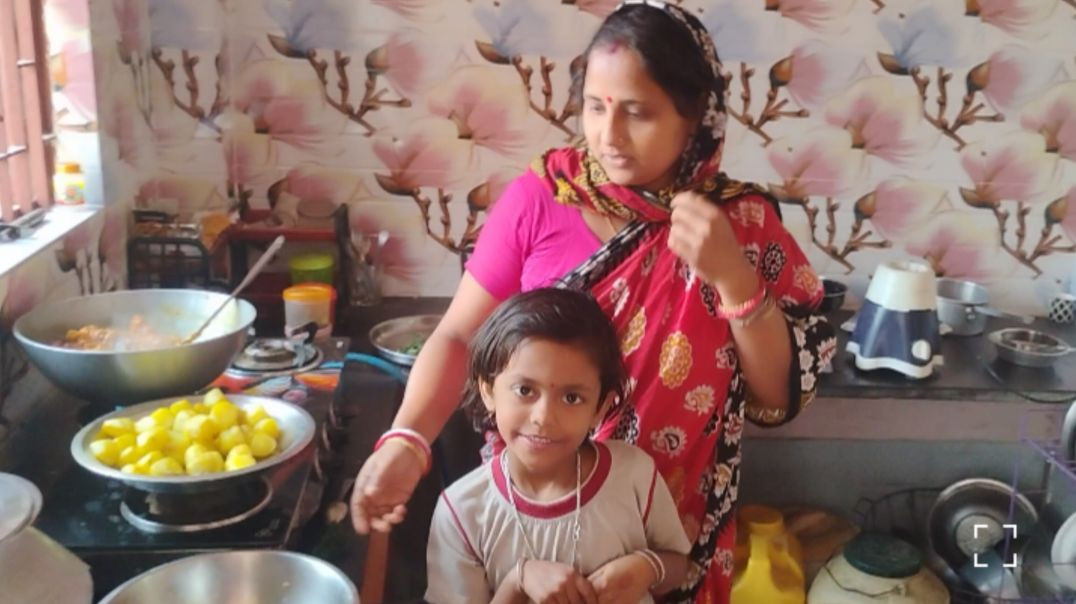 ⁣আমার মেয়ে জয়শ্রী খুব খিদে পেয়ে গেছে # family vlog #daily vlog#madhumita