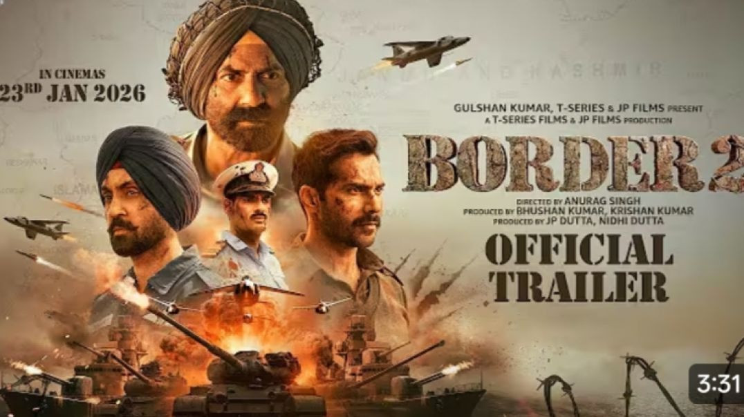 ⁣Border 2 - Official Trailer _ Releasing on 23rd Jan at PVR INOX_(720P_HD)
