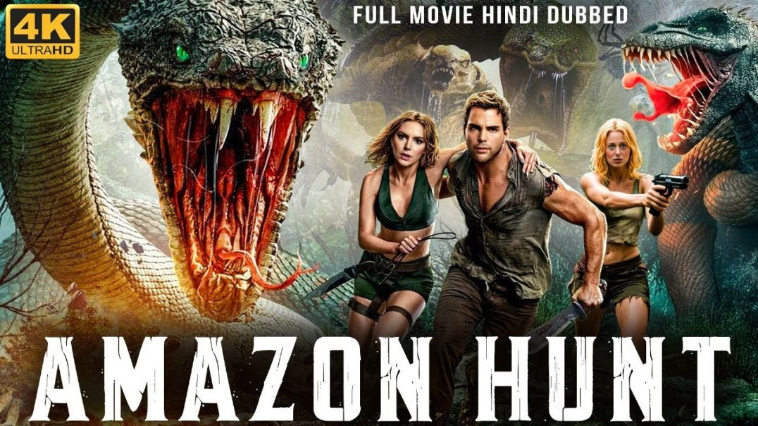 ⁣AMAZON HUNT - Hollywood Movie Hindi Dubbed _ Richard Grieco_ Alyson Gorske _ Action Adventure Movie