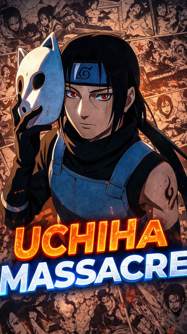 Itachi Uchiha The Uchiha Massacre 👺 #anime #naruto