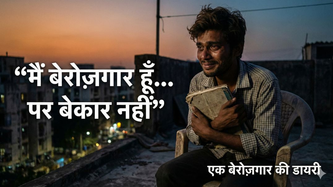 ⁣नौकरी नहीं है… और सवाल बहुत हैं | एक बेरोज़गार की सच्ची डायरी