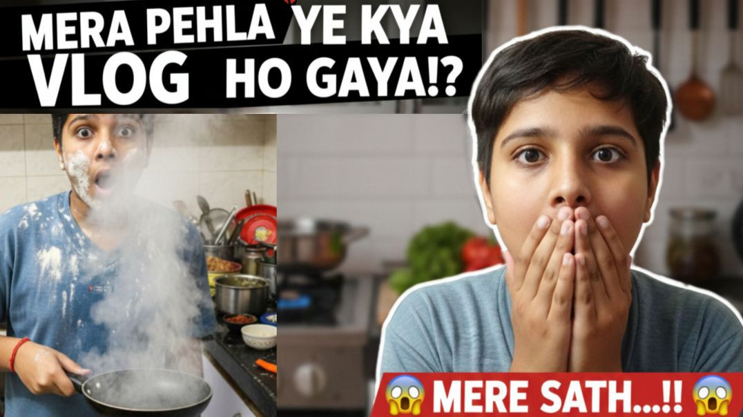 ⁣First vlogs me kya hogya mere sath😭😱
