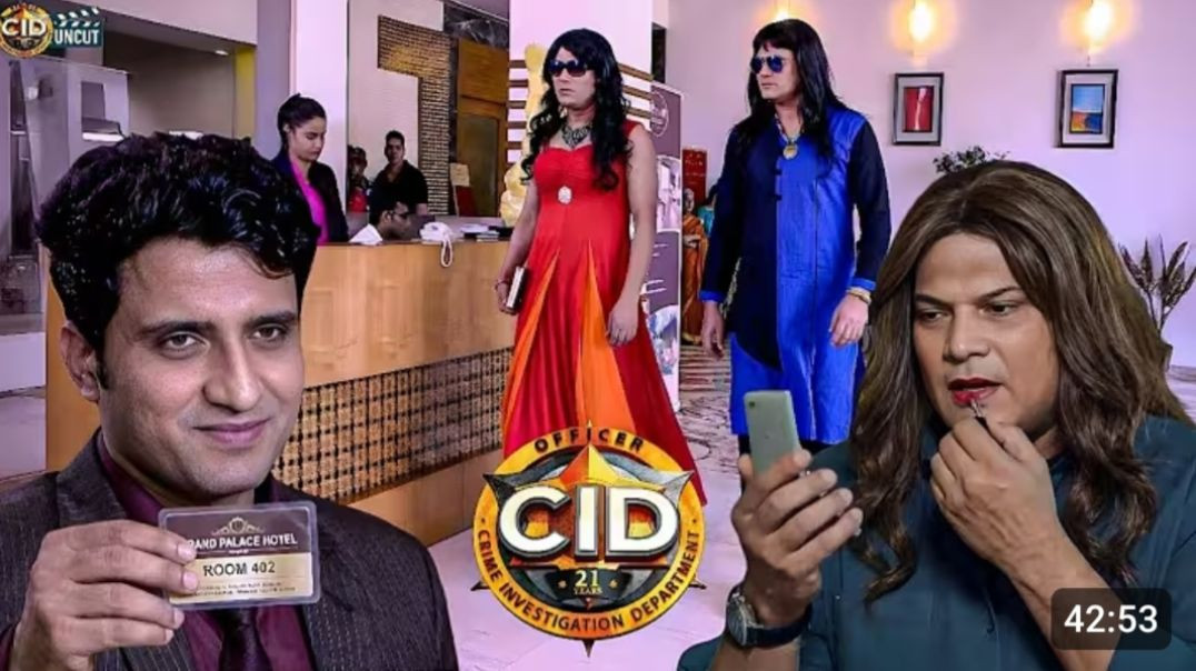 होटल_में_किन्नर_बनकर_घुसे_दया_और_अभिजीत_देखते_ही_मैनेजर_को_हुआ_पहली_नज़र_में_प्यार____CID___