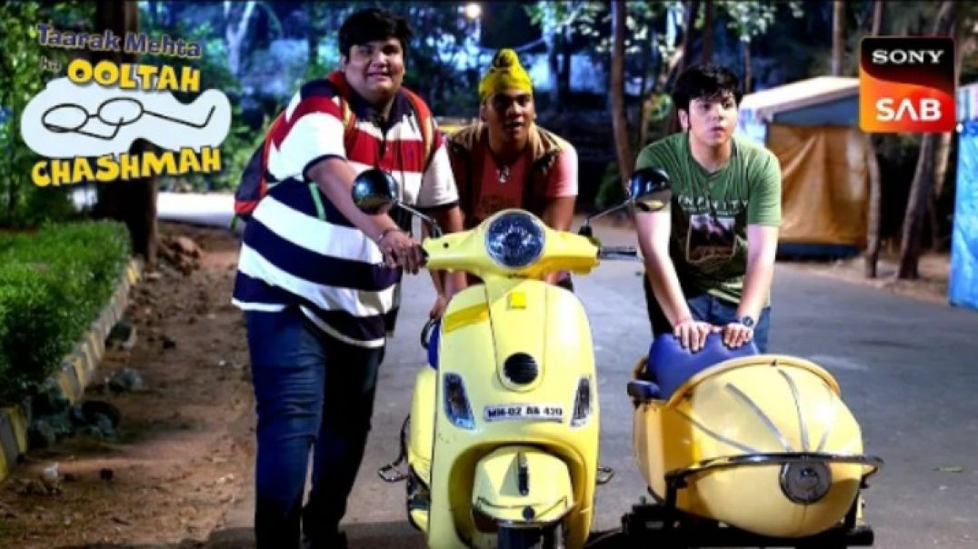 ⁣Tapu Sena लेकर गई चोरी छिपे Bhide का Scooter | Taarak Mehta Ka Ooltah Chashmah Sakharam Ki Adla Badl