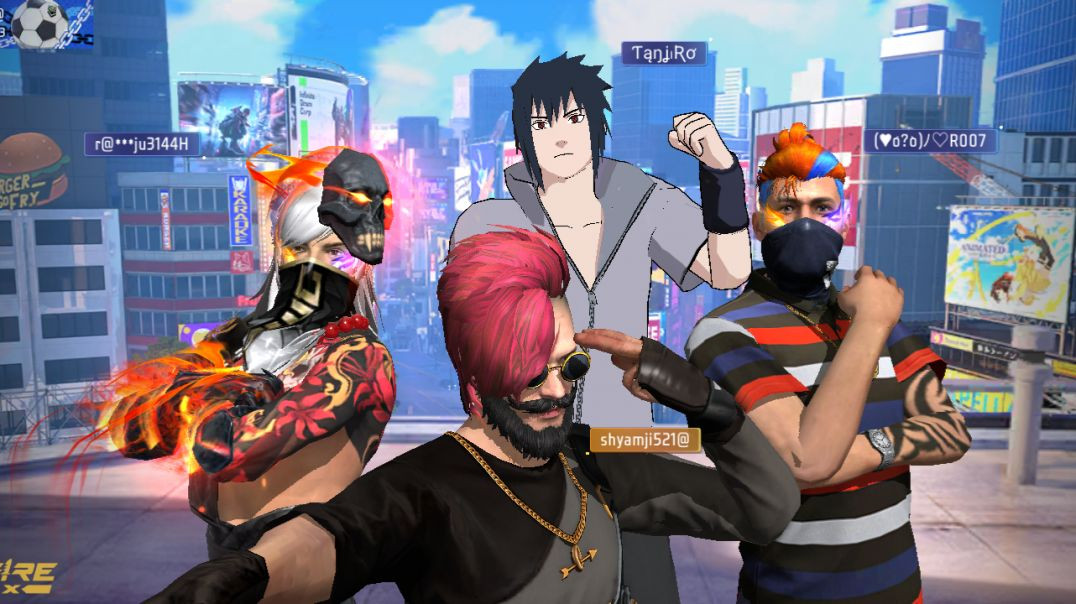 ⁣#karma play on #free fire