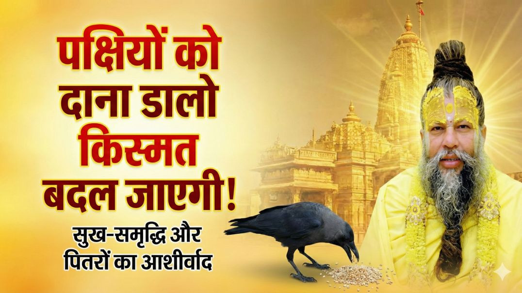 ⁣पक्षियों को दाना डालने के चमत्कारी फायदे | Bird Feeding Benefits | सुख-समृद्धि और पितरों का आशीर्वाद