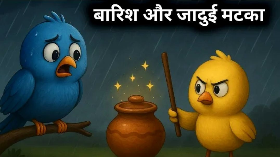 ⁣बारिश और जादुई मटका