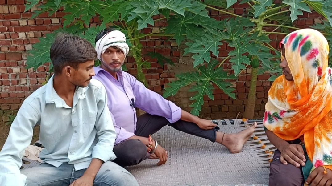 ⁣Chachi Chacha desi comedy Chacha main Mari pahad