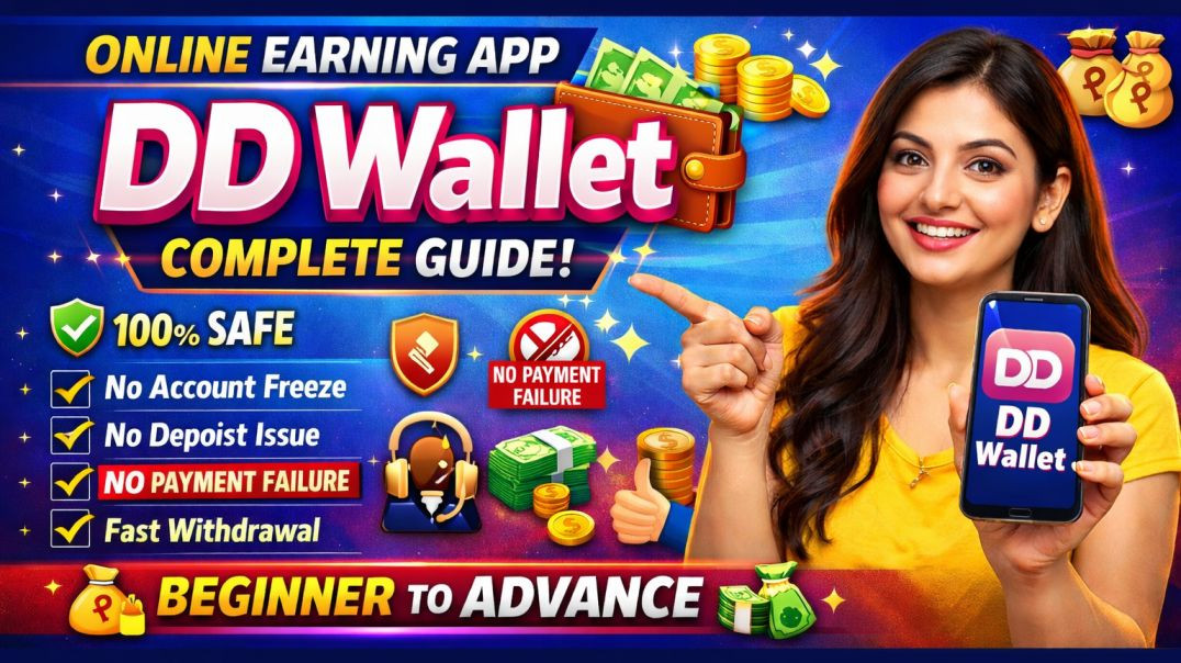 ⁣New Earning App 2026 | DD Wallet | Complete Guide | Beginner to Advance | Real Ya Fake |