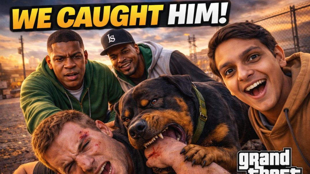 ⁣GTA 5 Franklin Lamar & Chop Catch Mission 😱 | We Caught Him! | GTA V Gameplay Hindi