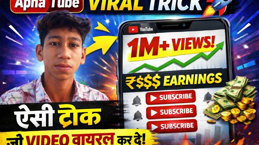 ⁣APNA Tube VIRAL VIDEO TRICK 🚀