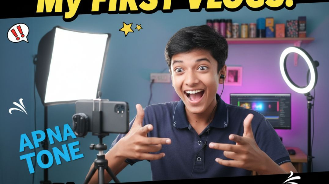 ⁣Apna tube my first Vlogs 🔥 apna tube please 🙏 support me 😢