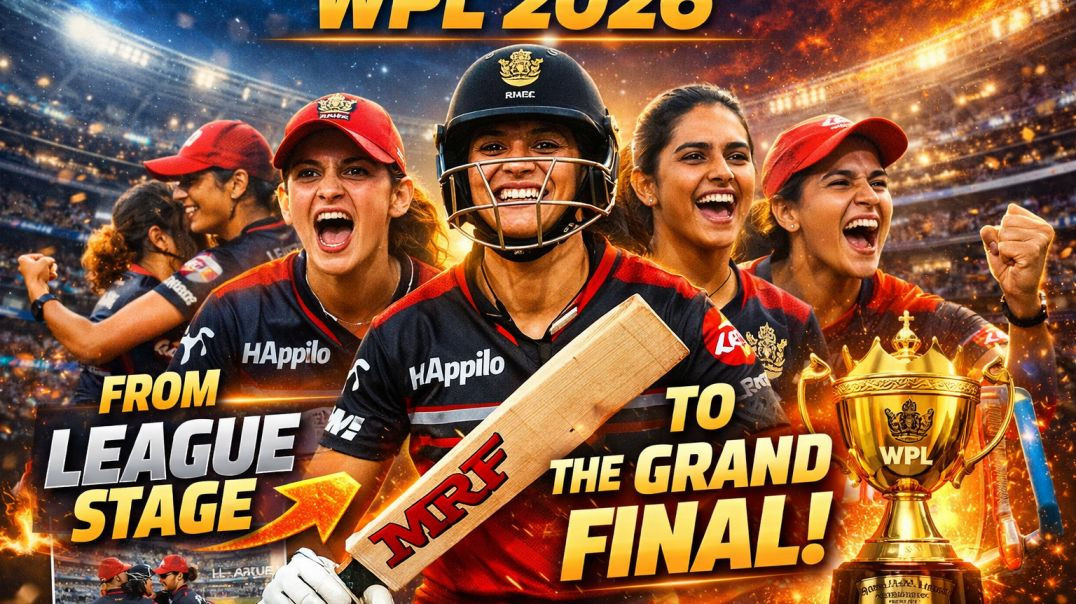 ⁣WPL 2026 Final: RCB का दबदबा 😱