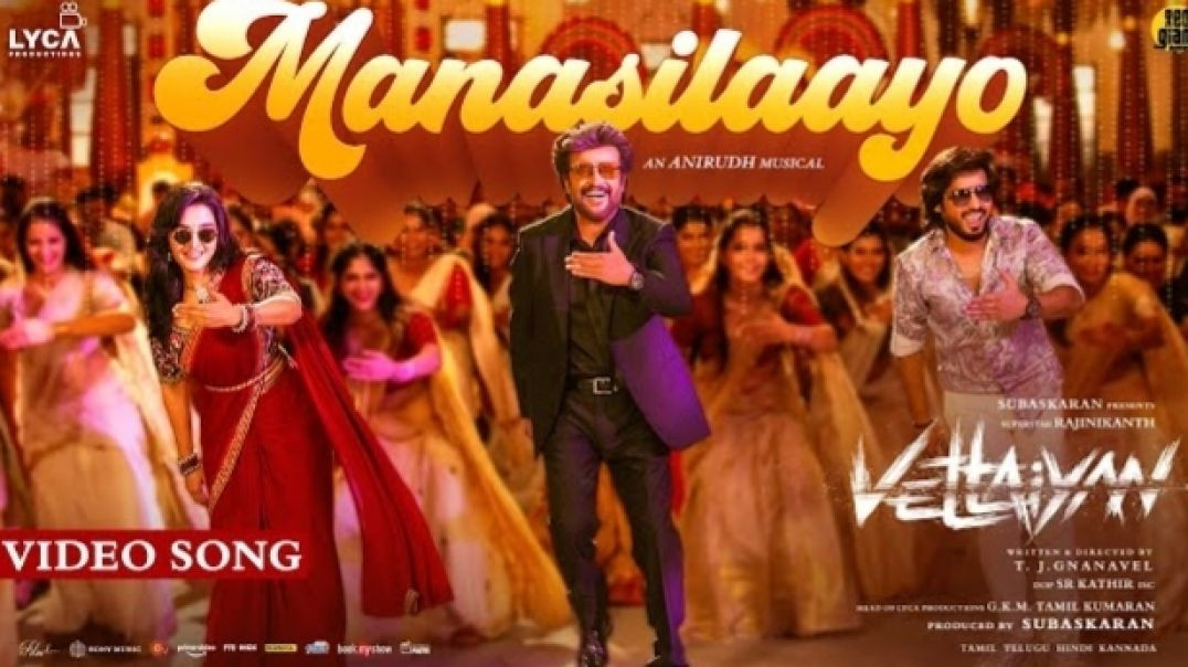 Manasilaayo_Video___Vettaiyan___Rajinikanth___Anirudh_Ravichander___Manju_Warrier___T