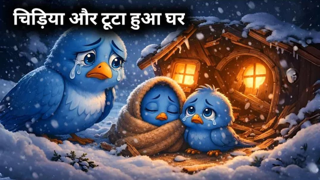 ⁣चिड़िया का टूटा हुआ घर