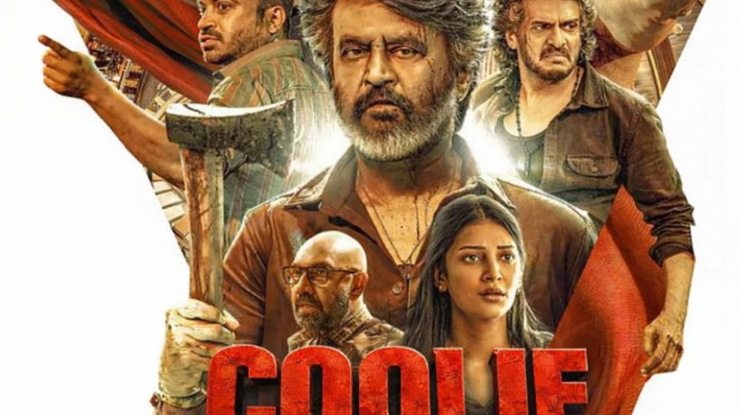 ⁣Coolie movie (2025) (Hindi + Tamil) Dual Audio UnCut South Movie HEVC 720p ESub