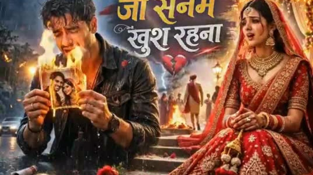 ⁣ja sanam khus rahna hindi ai song