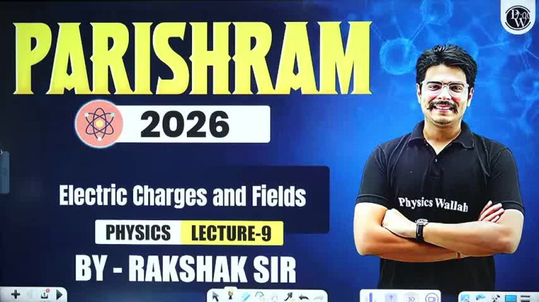 ⁣Electric charge and field