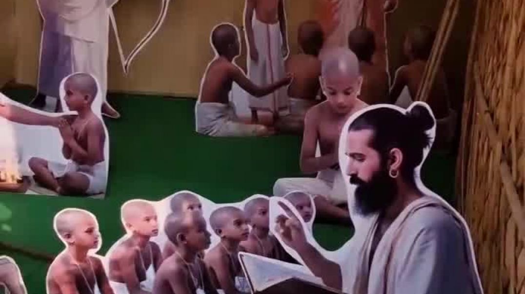 ⁣बच्चो के जीवन निर्माण की आदि और आनादिकाल की परम्परा