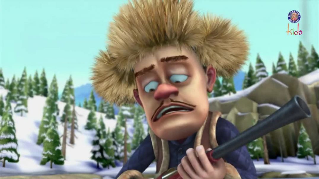 ⁣Bablu Dablu Hindi Cartoon Big Magic _ Bhalu Ne Liya Barfili Mausam Ka Maja _ Bablu Dablu _ _funny(72