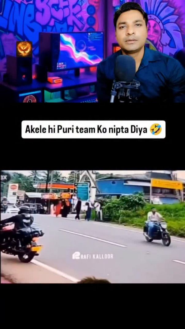 Akele hi puri team ko pel diya 😂 ___reelkarofeelkaro_trending _viral _comedy _explore _videos _reels