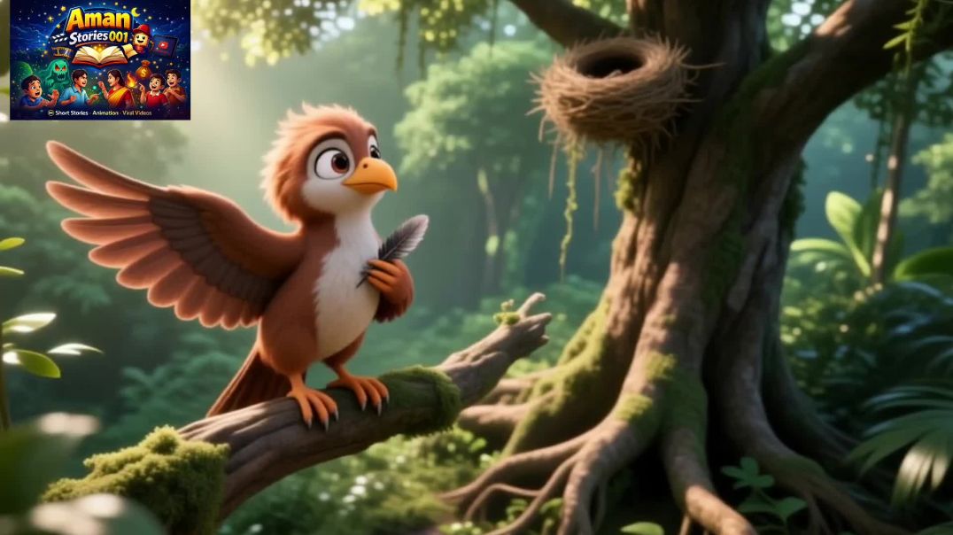 ⁣साँप और चिड़िया की कहानी | बुद्धि की जीत | Moral Story in Hindi