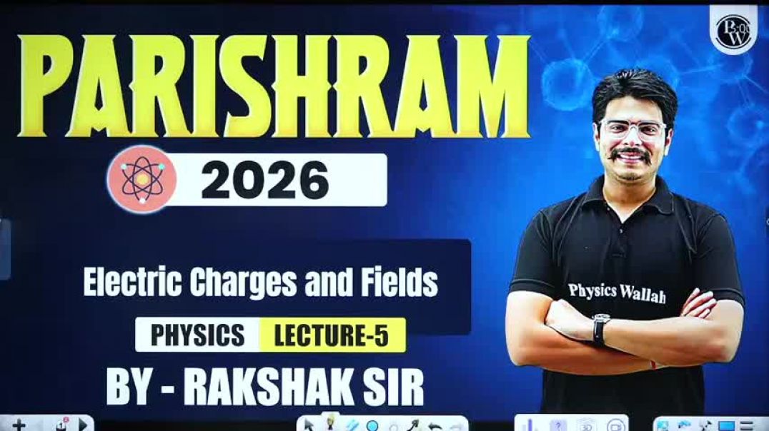 ⁣Electric charge and field