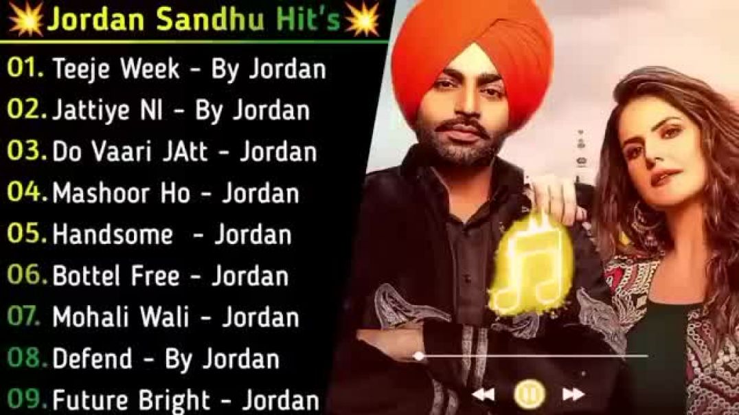 ⁣Jordan Sandhu New Song 2023 _ Jordan Sandhu All Songs _ New Punjabi Jukebox _ Punjabi Songs 2024(360