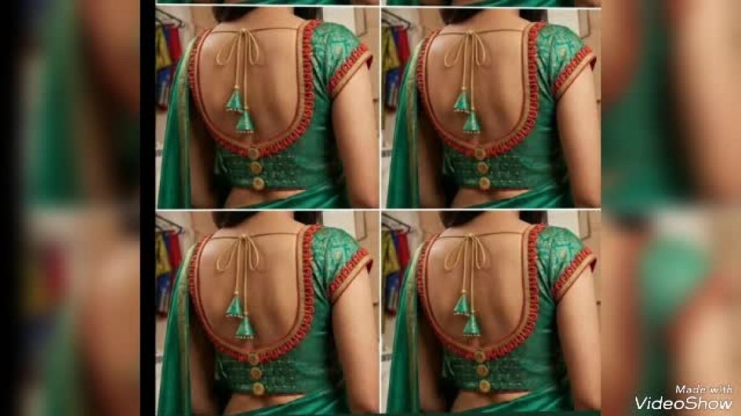 ⁣Beautiful blouse blouse design 💕 party wear blouse design