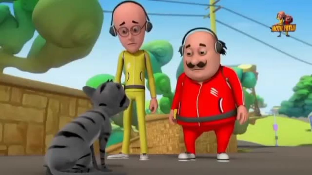 ⁣Motu को मिला Magical Apple _Motu-Patlu _songlyrics(360P)(1)