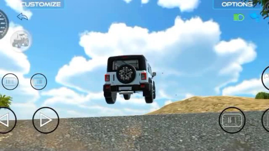 ⁣Thar roxx off roading 4x4...(apnatube)